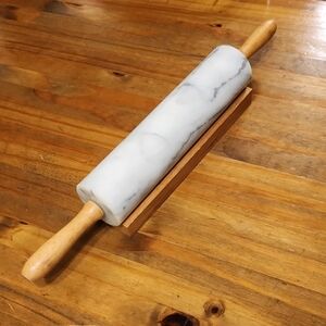 White Marble Rolling Pin